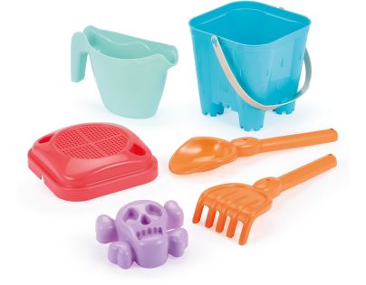 Ecoiffier Kyblíček Hrad s konvičkou a příslušenstvím 15 cm