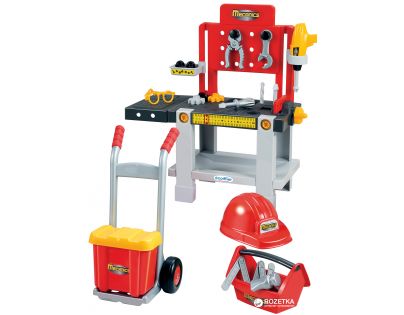 Ecoiffier Mechanik 4 v 1 - Poškozený obal