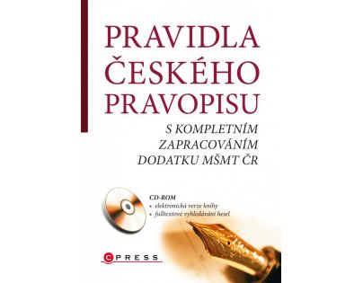 Edika Pravidla českého pravopisu a CD