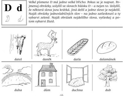 Edika Slova a obrázky pro rozvoj dětské řeči