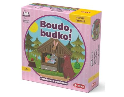 Boudo, budko - skládačka s pohádkou
