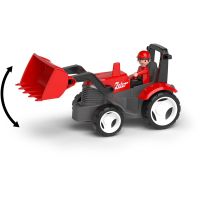 Efko ECO MultiGO Červený traktor Zetor s radlicí, figurka Igráček 3