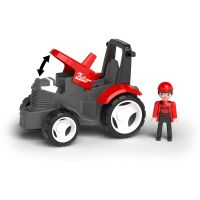 Efko ECO MultiGO Červený traktor Zetor s radlicí, figurka Igráček 5