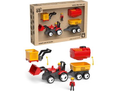 EFKO ECO MultiGO Farm set – figurky Igráčků farmářů s traktorem