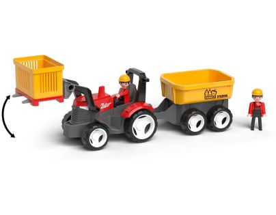 EFKO ECO MultiGO Farm set – figurky Igráčků farmářů s traktorem