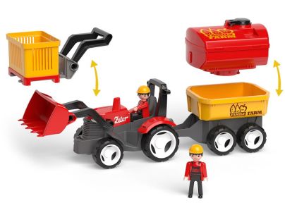 EFKO ECO MultiGO Farm set – figurky Igráčků farmářů s traktorem