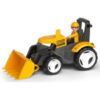 EFKO ECO MultiGO Žlutý traktor s radlicí, figurka Igráček 2