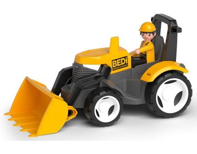 EFKO ECO MultiGO Žlutý traktor s radlicí, figurka Igráček
