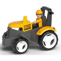 EFKO ECO MultiGO Žlutý traktor s radlicí, figurka Igráček 4