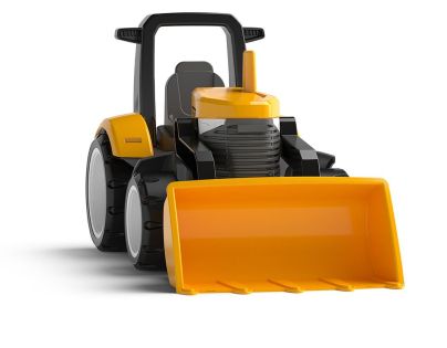 EFKO ECO MultiGO Žlutý traktor s radlicí, figurka Igráček