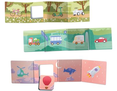 EFKO KukiKuk – Sada 3 Kuki leporel Auta