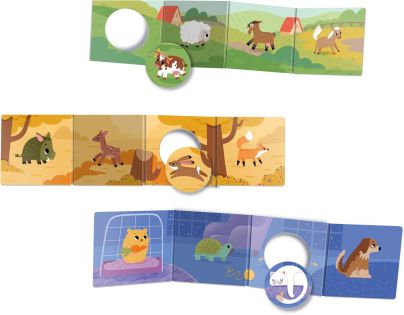 EFKO KukiKuk – Sada 3 Kuki leporel Zvířátka