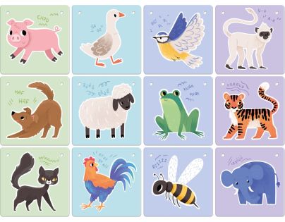 EFKO KukiKuk – Véééliké první karty Pro batolata