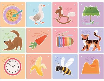 EFKO KukiKuk – Véééliké první karty Pro batolata