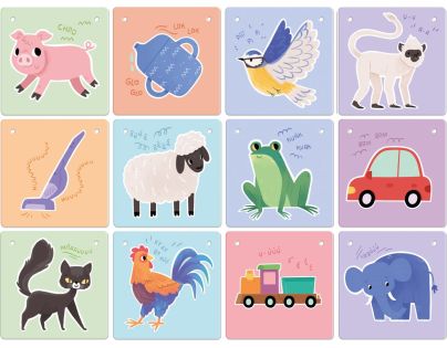 EFKO KukiKuk – Véééliké první karty Pro batolata