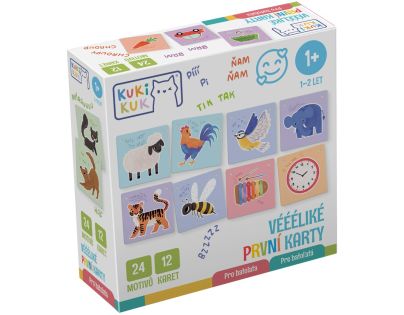 EFKO KukiKuk – Véééliké první karty Pro batolata