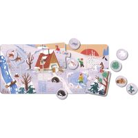 EFKO KukiKuk – Véééliké puzzle loto Roční období 3