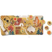 EFKO KukiKuk – Véééliké puzzle loto Roční období 4