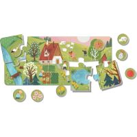 EFKO KukiKuk – Véééliké puzzle loto Roční období 5