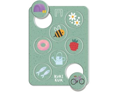 EFKO KukiKuk – Véééliké puzzle loto Roční období