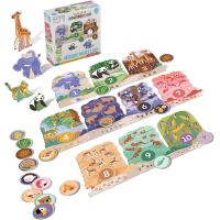 EFKO KukiKuk – Veliké puzzle loto Výlet do ZOO