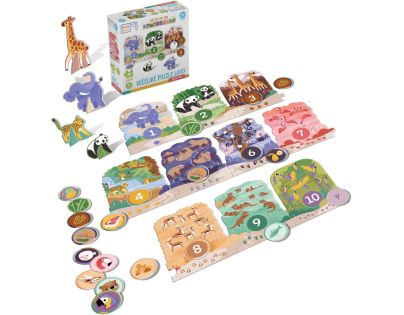 EFKO KukiKuk – Veliké puzzle loto Výlet do ZOO