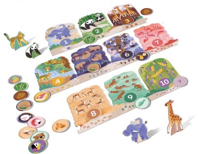 EFKO KukiKuk – Veliké puzzle loto Výlet do ZOO