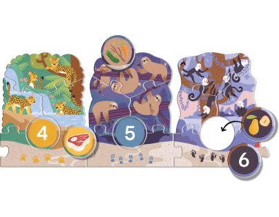 EFKO KukiKuk – Veliké puzzle loto Výlet do ZOO