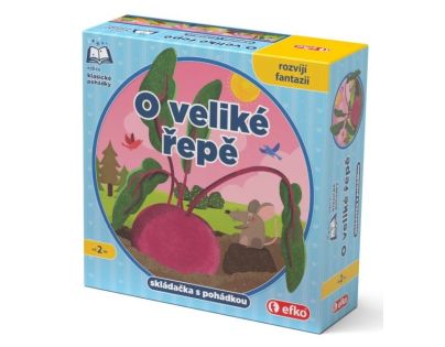 O veliké řepě - skládačka s pohádkou