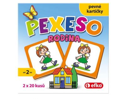 Efko Pexeso Rodina Baby