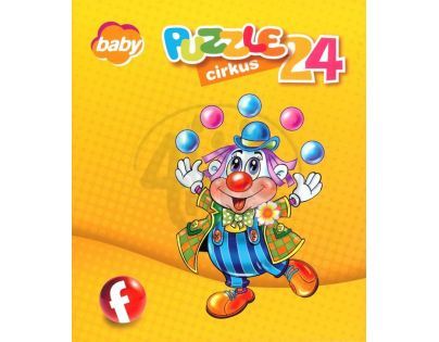 Efko Puzzle Cirkus 24 dílků