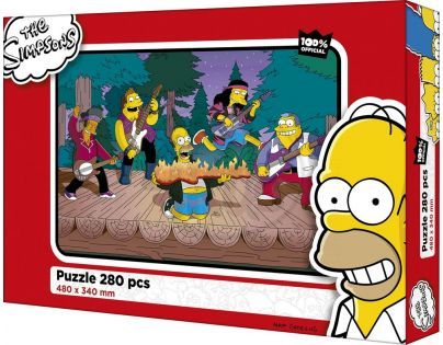 Efko Puzzle The Simpsons 280 dílků