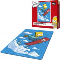 Efko Puzzle The Simpsons Bart na snowboardu 2