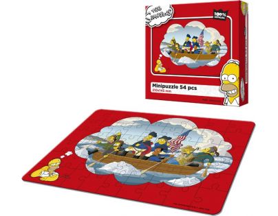 Efko Puzzle The Simpsons Pánská jízda