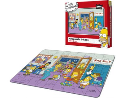 Efko Puzzle The Simpsons Pohoda ve škole