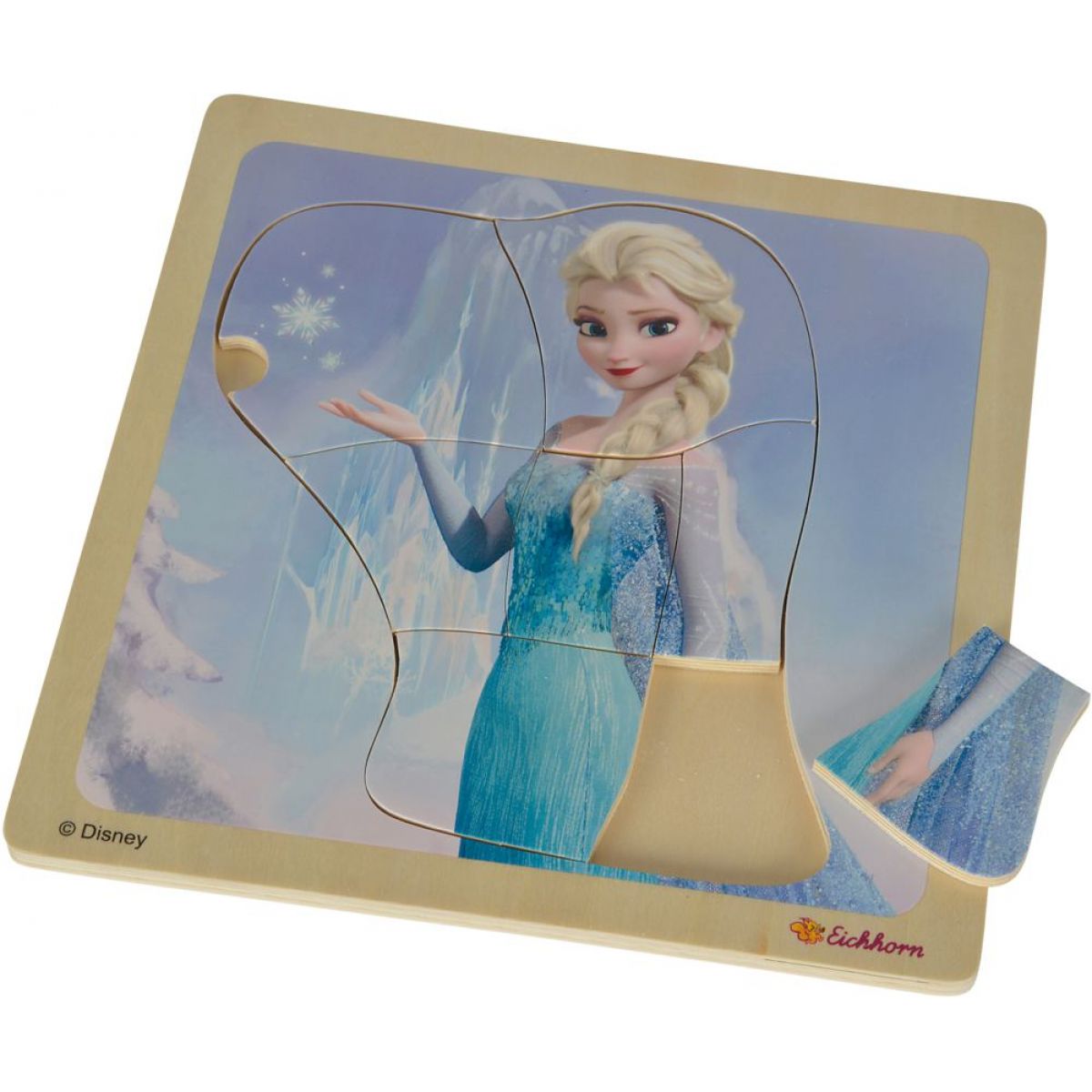 Eichhorn Disney Frozen Dřevěné puzzle - Elsa