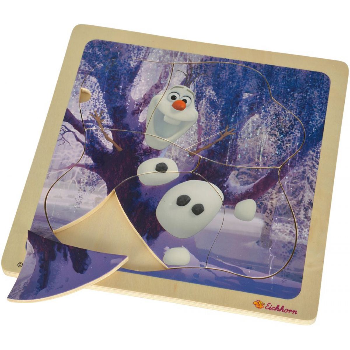 Eichhorn Disney Frozen Dřevěné puzzle - Olaf