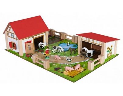 Eichhorn Farma dřevěná - Poškozený obal