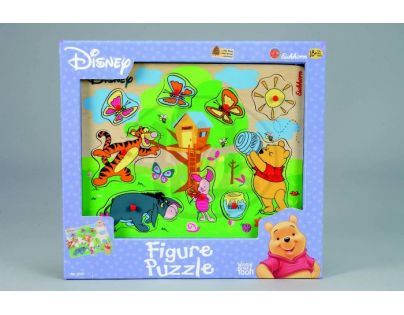 Eichhorn S 3002 - Dřevěné puzzle Medvídek Pú a přátelé