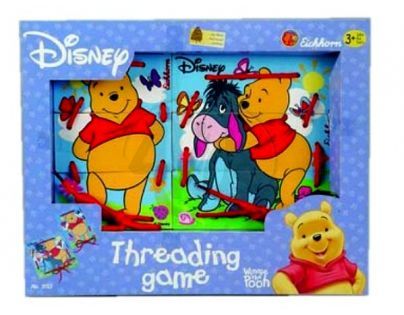 Eichhorn S 3013 - Dřevěné svazovací puzzle Medvídek Pú