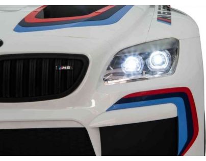 Fleg Elektrické auto BMW M6 GT3 bílé