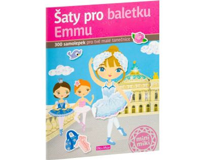 Ella&Max Šaty pro baletku Emmu Kniha samolepek