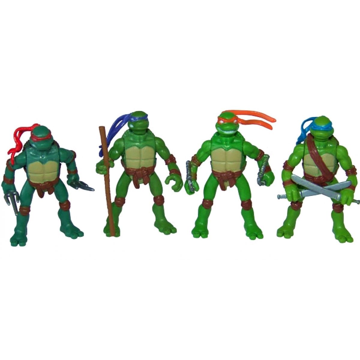 Želvy Ninja sada 4 akčních figurek