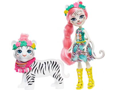 Enchantimals panenka s velkým zvířátkem Tadley Tiger a Kitty