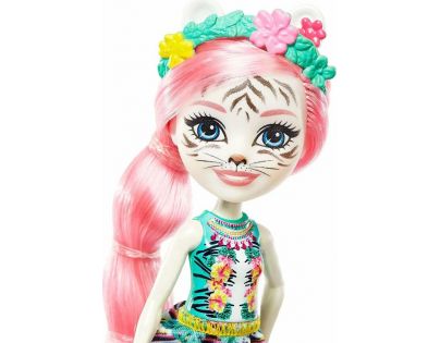 Enchantimals panenka s velkým zvířátkem Tadley Tiger a Kitty
