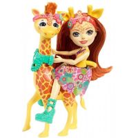 Enchantimals panenka s velkým zvířátkem Žirafa 2