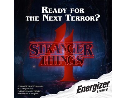 Energizer Svítilna Stranger Things Retro Handheld Light 2 x D