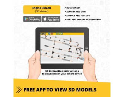 Engino Creative Builder 120 modelů s motorkem Engino Creative Builder 120 modelů s motorkem