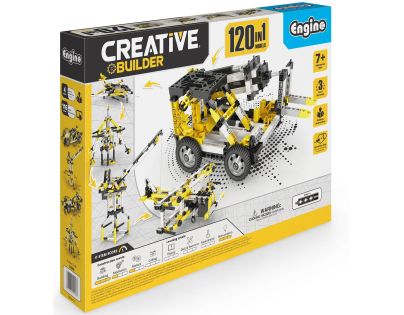 Engino Creative Builder 120 modelů s motorkem Engino Creative Builder 120 modelů s motorkem