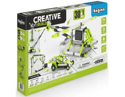Engino Creative Builder 30 modelů s motorkem